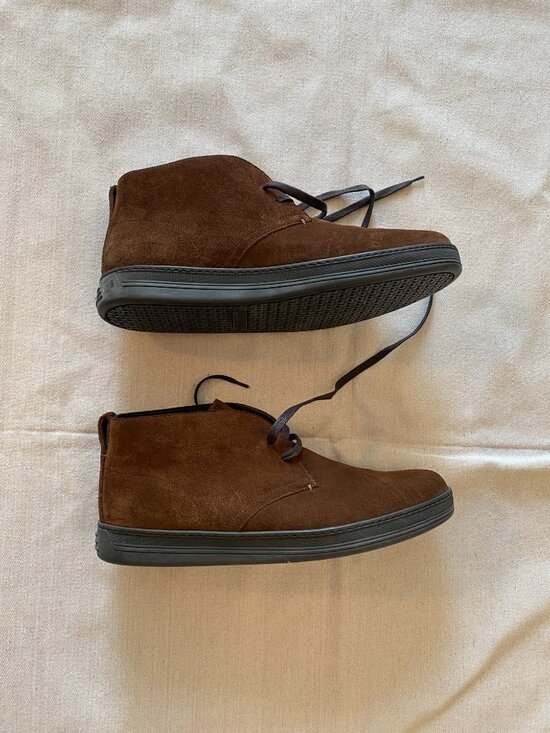 Tom Ford Clarence Brown Suede Chukka Boots Size 11 main image 10